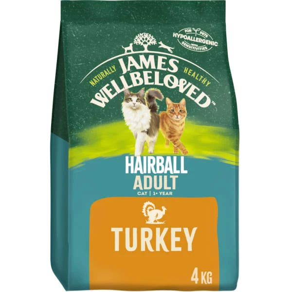 James Wellbeloved Complete Adult Hairball Dry Cat Food - Turkey 9 James Wellbeloved Complete Adult Hairball Dry Cat Food - Turkey - Image 9