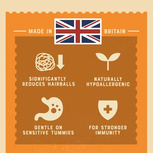 James Wellbeloved Complete Adult Hairball Dry Cat Food - Turkey 5 James Wellbeloved Complete Adult Hairball Dry Cat Food - Turkey - Image 5