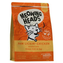 Meowing Heads Paw Lickin' Chicken Adult Dry Cat Food -Outlet MedicAnimal Store I0043207 en