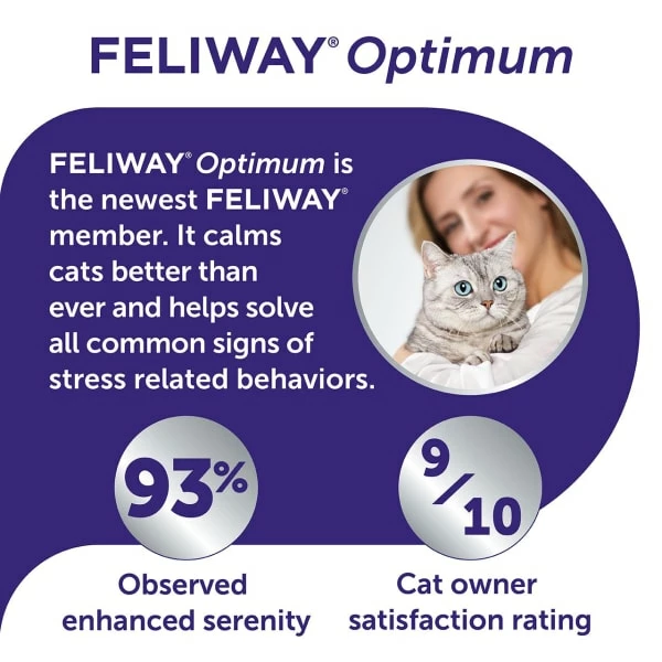 Feliway Optimum Refill Diffuser (30 Days) 4 Feliway Optimum Refill Diffuser (30 Days) - Image 4