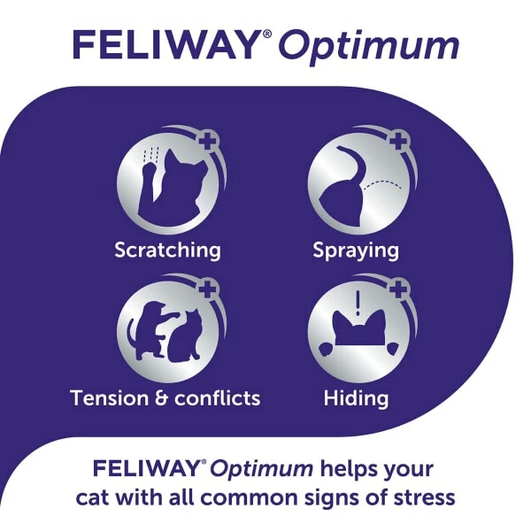 Feliway Optimum Refill Diffuser (30 Days) 1 Feliway Optimum Refill Diffuser (30 Days)