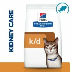 Hill's Prescription Diet K/d Kidney Care Adult And Senior Dry Cat Food - Tuna -Outlet MedicAnimal Store I9568282 en 02